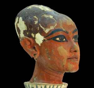 Kopf des Tutanchamun als Kind