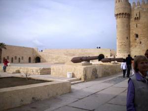 Wallanlage der Zitadelle von Qaitbay